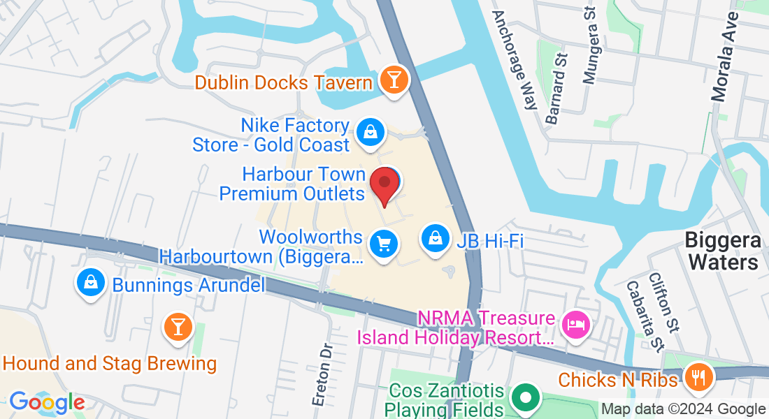 Shop No. GD C001, Harbour Town, Biggera Waters QLD 4216, Australia