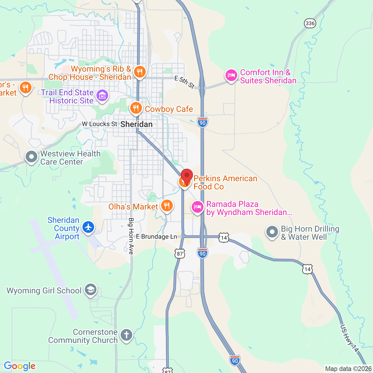 1309 Coffeen Ave, Sheridan, WY 82801, USA