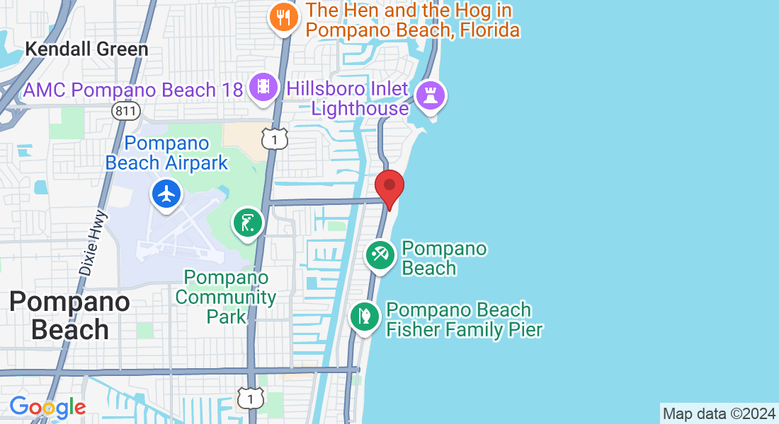 1200 N Ocean Blvd, Pompano Beach, FL 33062, USA