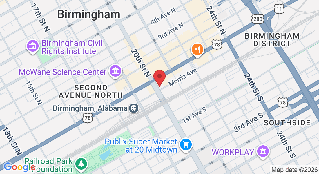 17 20th St N, Birmingham, AL 35203, USA