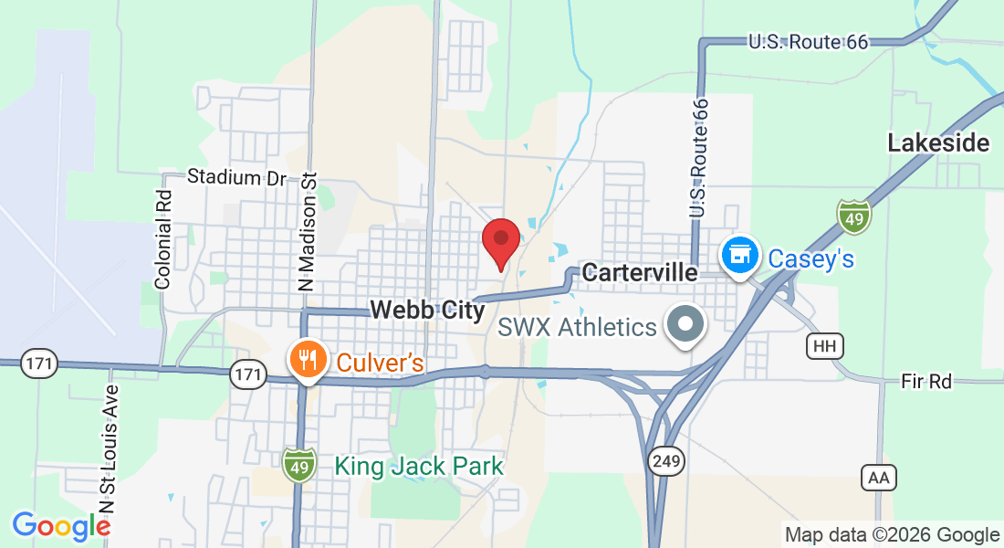 530 N East St suite d, Webb City, MO 64870, USA