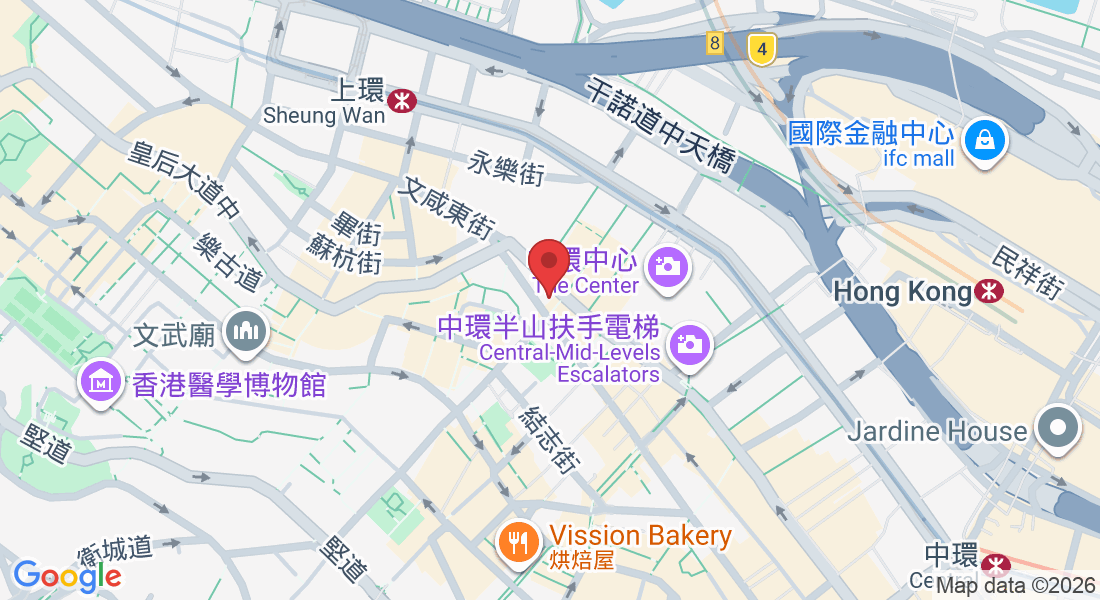 香港中環皇后大道中168號6 樓 602 室