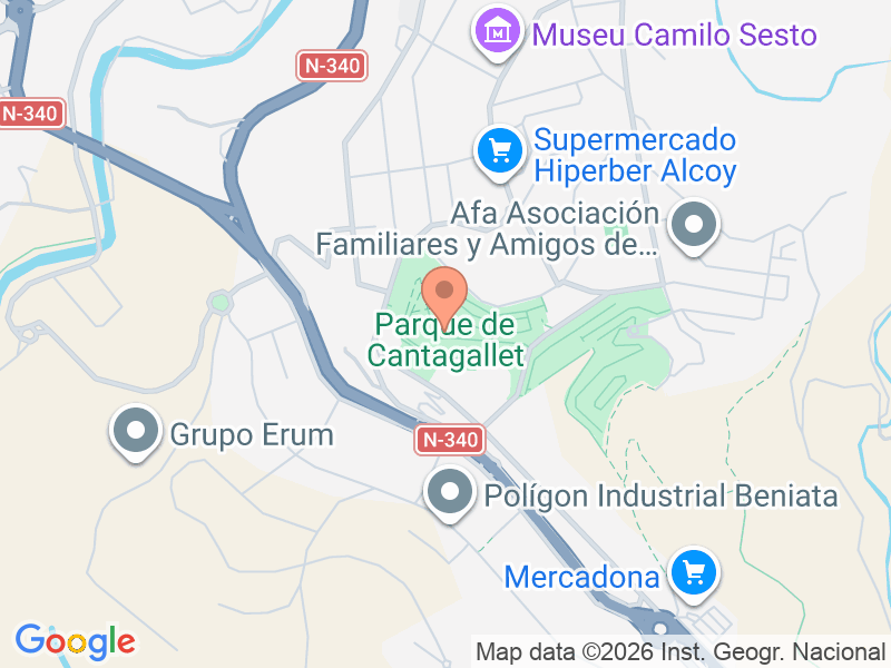 Avinguda d'Elx, 3, 03801 Alcoy, Alicante, España