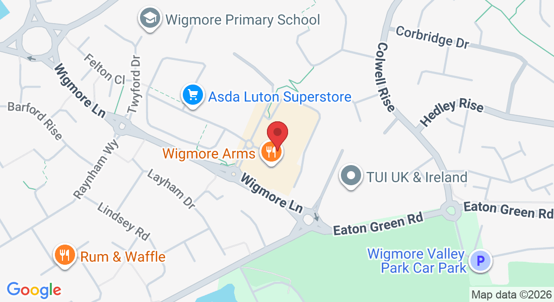 8A, Wigmore Park District Centre, Wigmore Ln, Luton LU2 9XG, UK