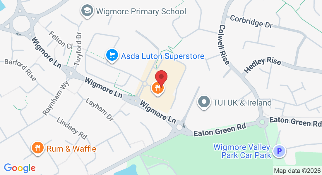 8A, Wigmore Park District Centre, Wigmore Ln, Luton LU2 9XG, UK