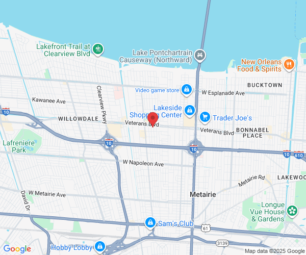 3828 Veterans Memorial Blvd suite 202, Metairie, LA 70002, USA