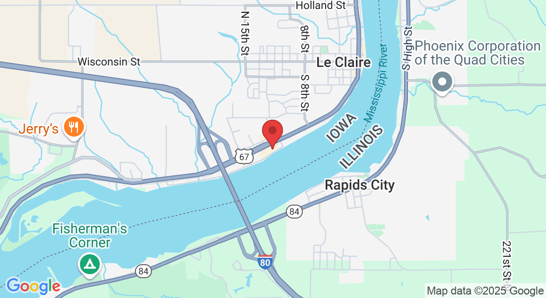 1101 Canal Shore Dr SW, Le Claire, IA 52753, USA