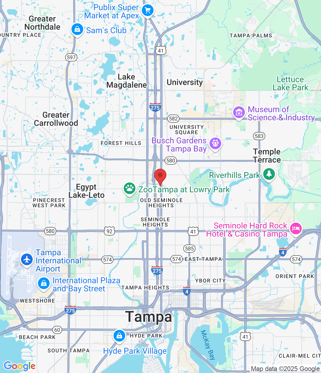 7808 N Nebraska Ave A, Tampa, FL 33604, USA