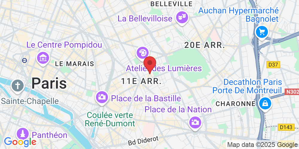 11 Rue Saint-Maur, 75011 Paris, France