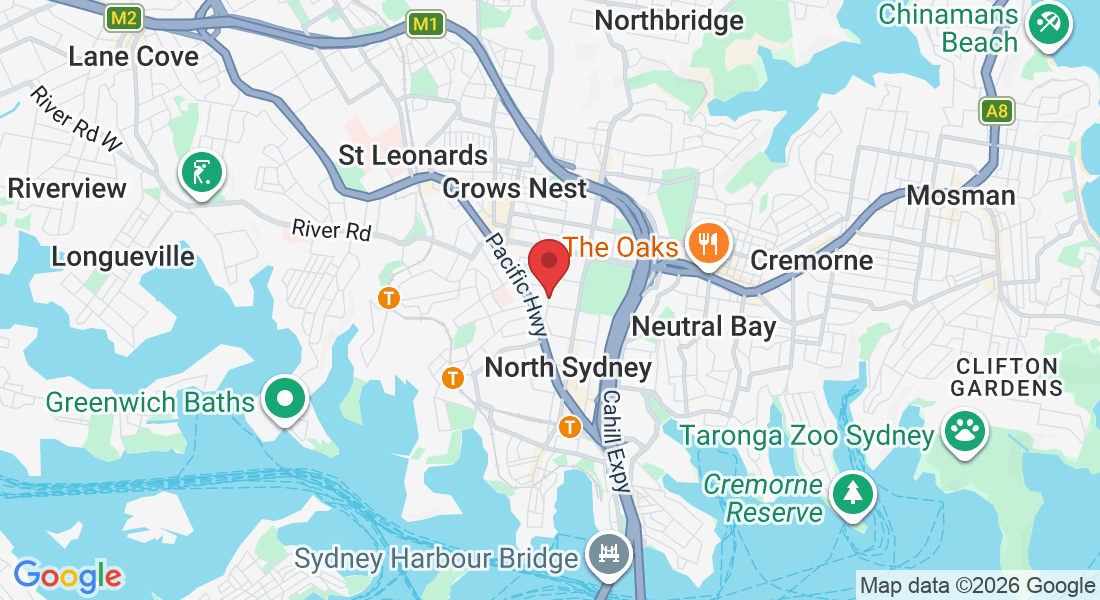 West St, North Sydney NSW 2060, Australia