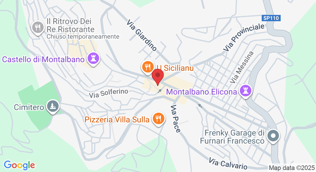 C.so Principe Umberto, 24, 98065 Montalbano Elicona ME, Italy