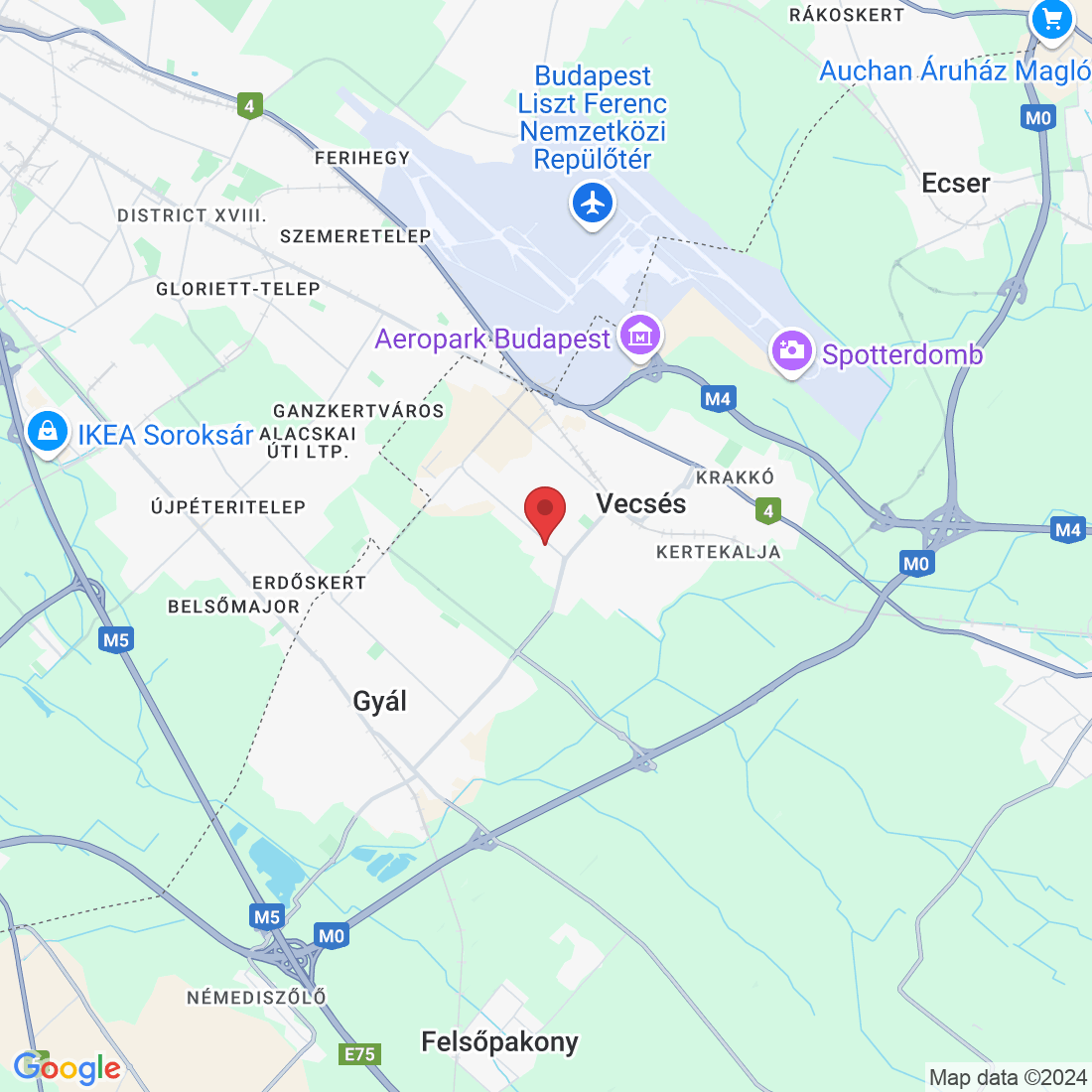 Vecsés, Széchenyi u. 20, 2220 Magyarország