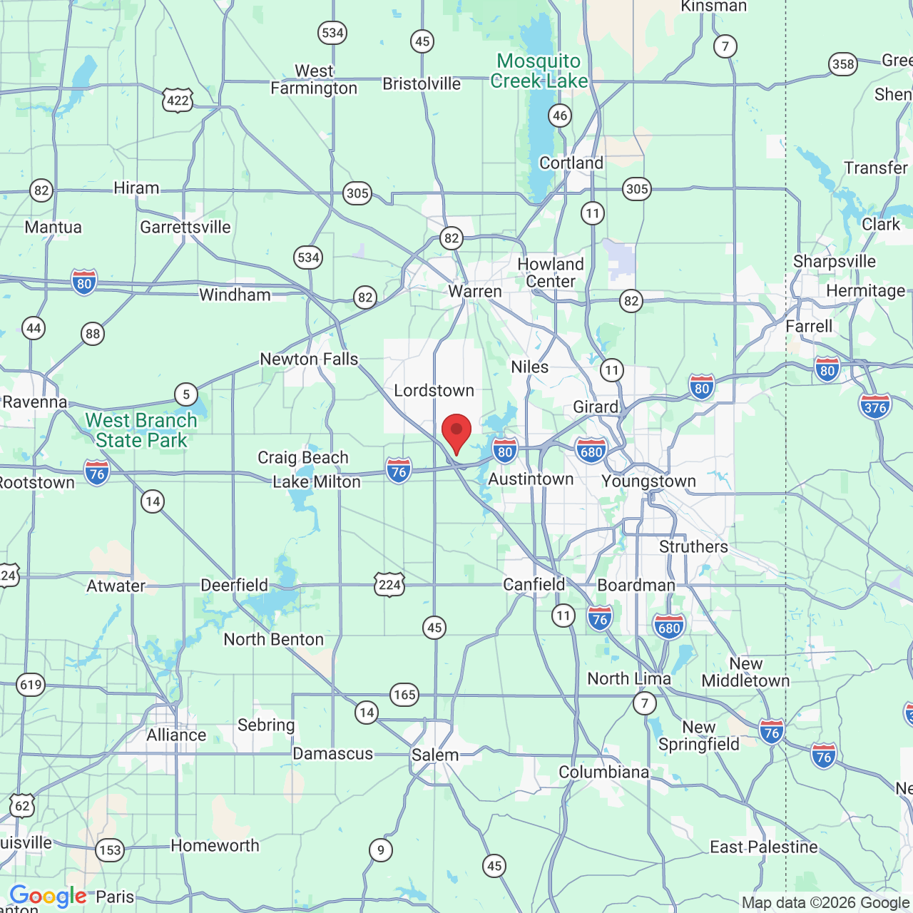 9857 Silica Rd, North Jackson, OH 44451, USA