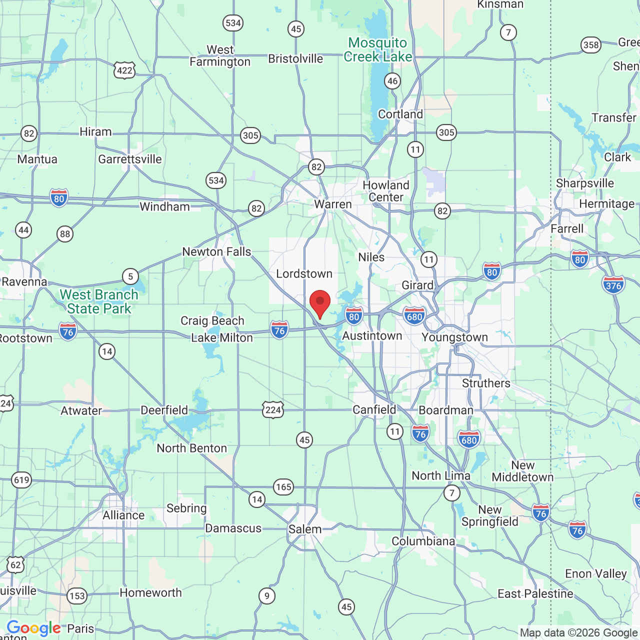 9857 Silica Rd, North Jackson, OH 44451, USA