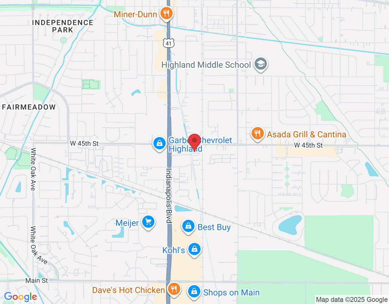 9717 Spring St, Highland, IN 46322, USA