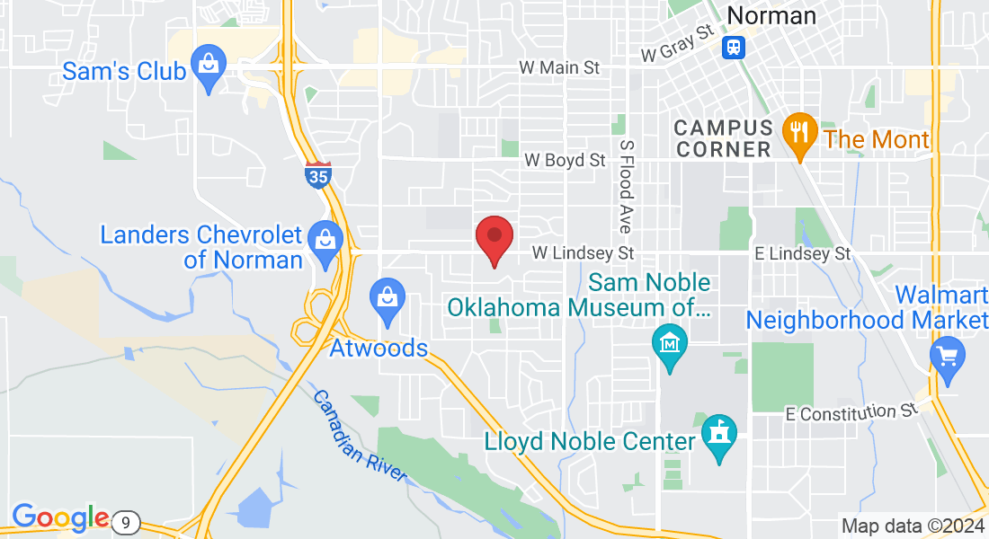 1628 W Lindsey St, Norman, OK 73069, USA