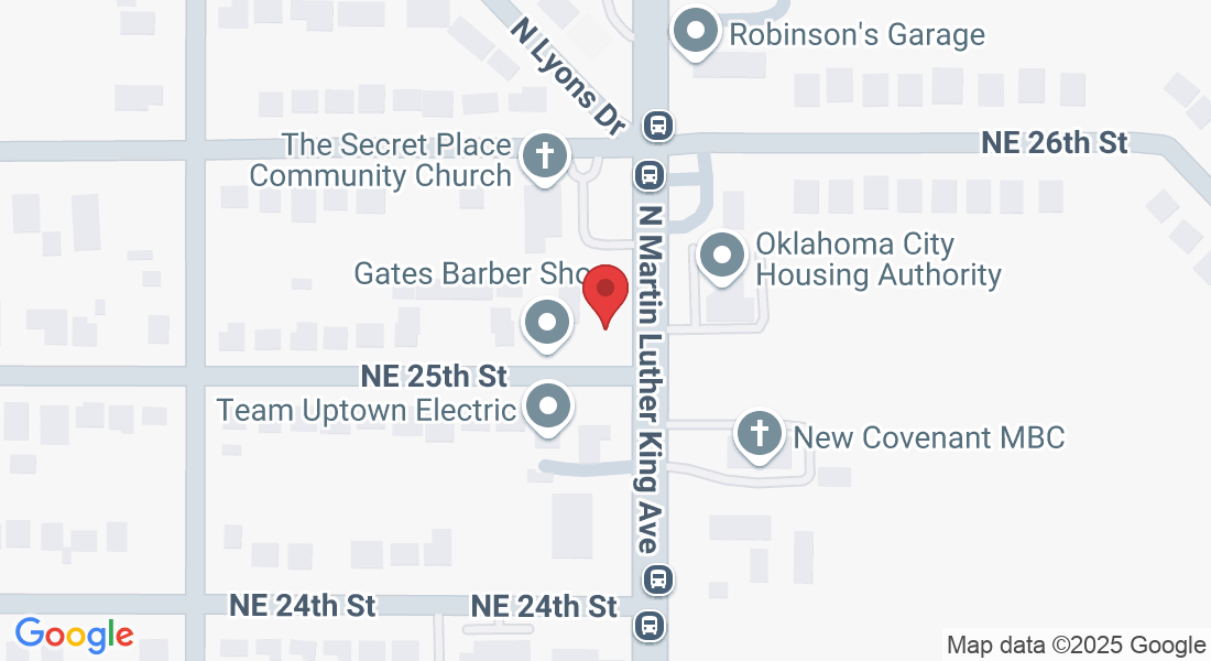 2609 N Martin Luther King Ave, Oklahoma City, OK 73111, USA