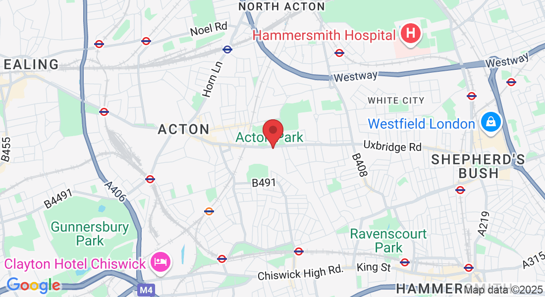 203-205 The Vale, London W3 7QS, UK