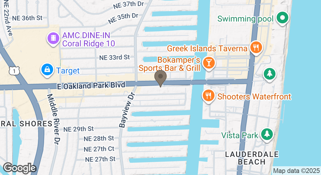 2852 E Oakland Park Blvd, Fort Lauderdale, FL 33306, USA