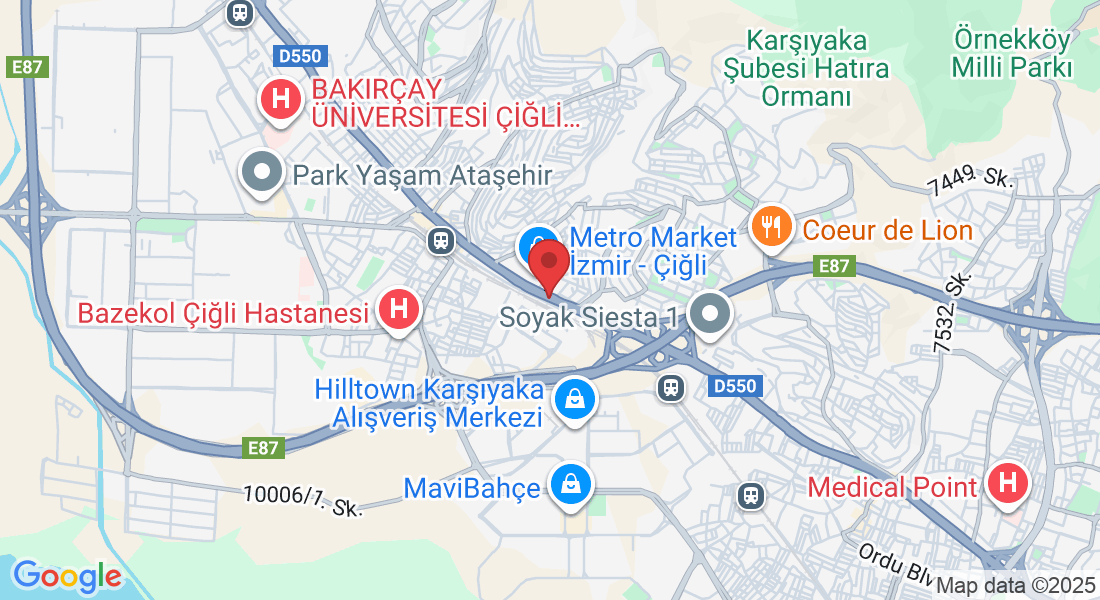 Ataşehir, Anadolu Cd. No:839, 35630 Çiğli/İzmir, Türkiye