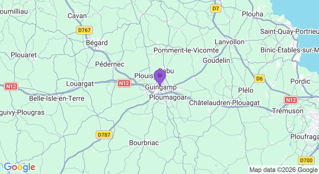 1 Rue Notre Dame, 22200 Guingamp, France