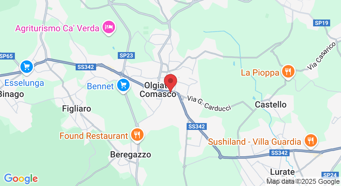 Via Vittorio Emanuele, 37, 22077 Olgiate Comasco CO, Italia