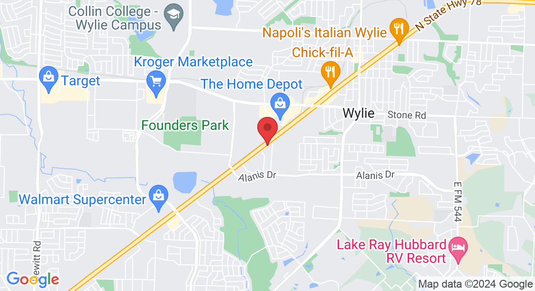 1101 S State Hwy 78, Wylie, TX 75098, USA