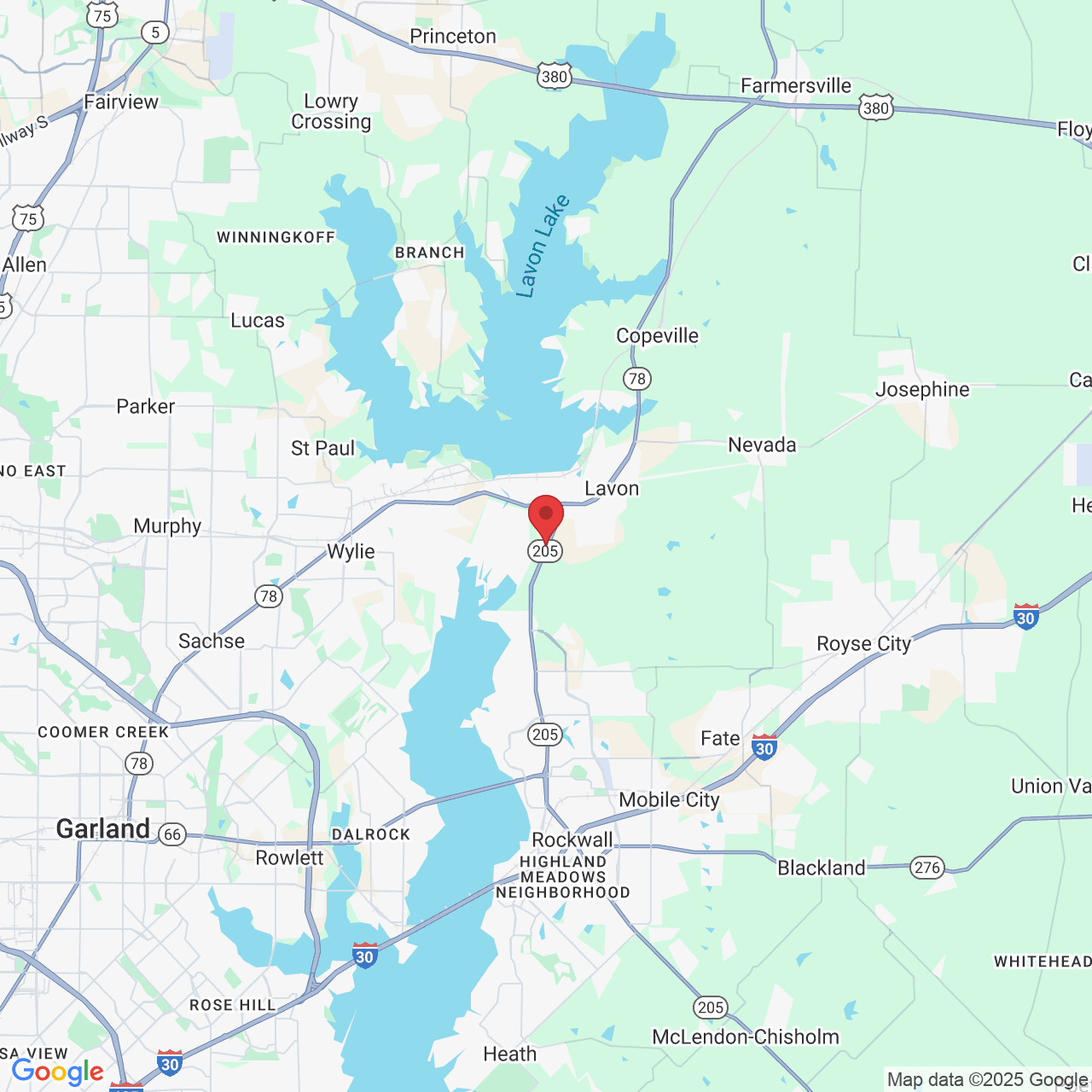 10926 State Hwy 205, Lavon, TX 75166, USA