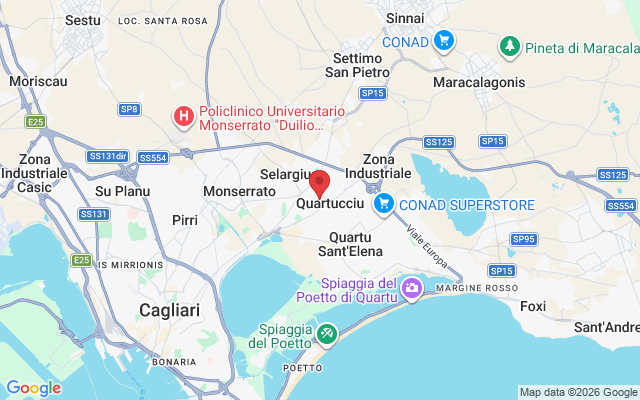 Via XXI Aprile, 35, 09044 Quartucciu CA, Italia