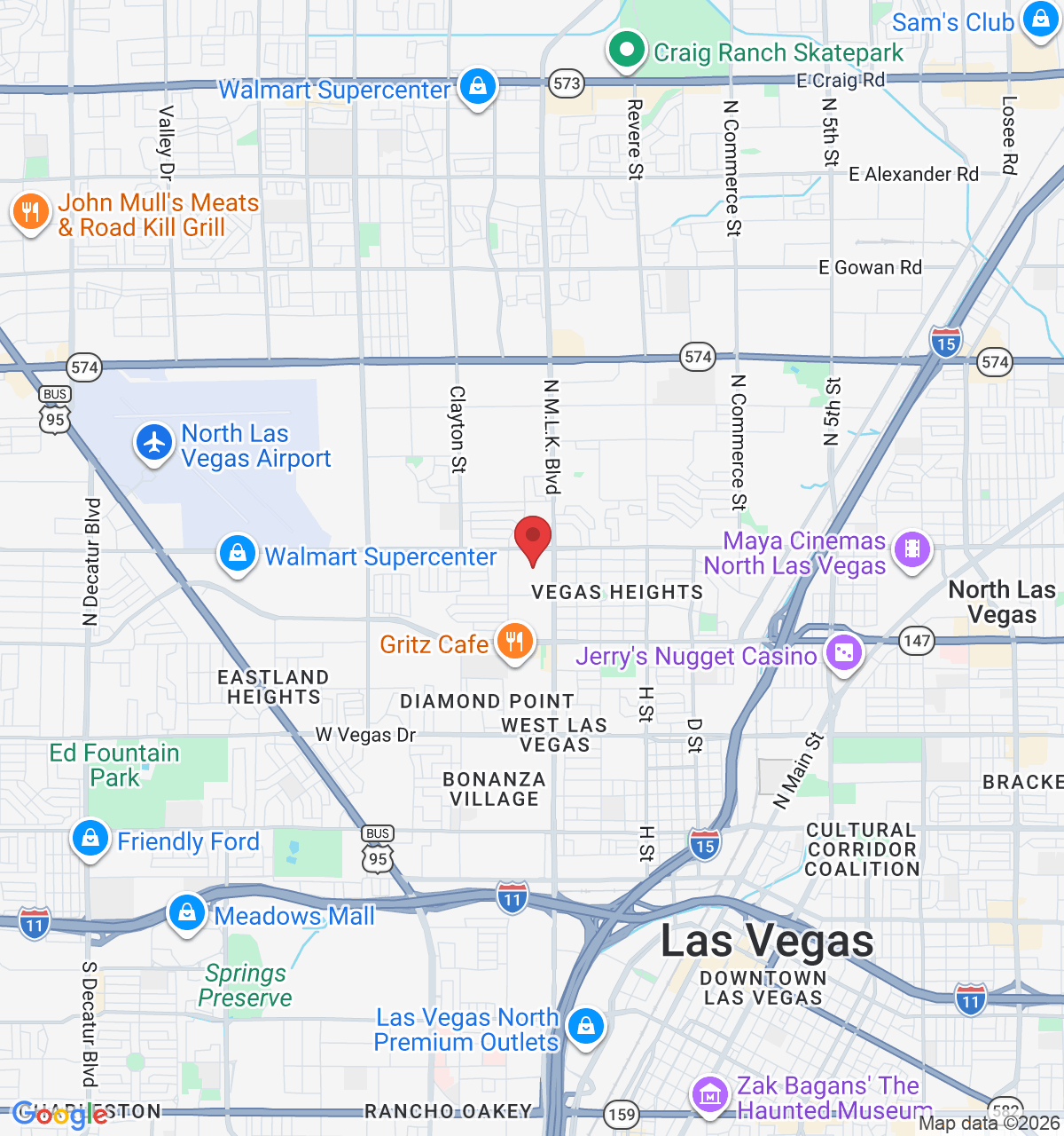 1625 W Carey Ave, North Las Vegas, NV 89032, USA
