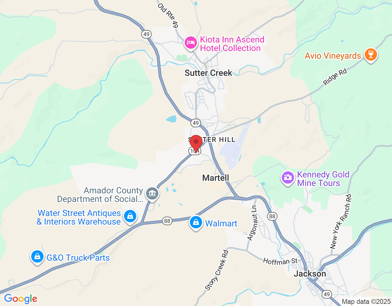 80 Ridge Rd suite a, Sutter Creek, CA 95685, USA