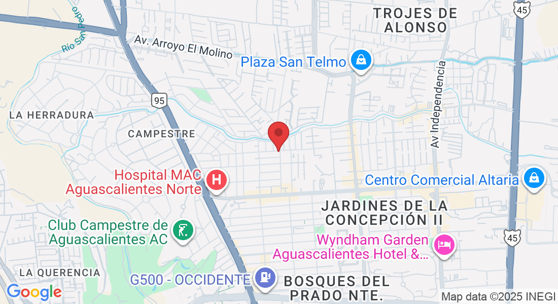 Silos 429, Valle del Campestre, 20110 Aguascalientes, Ags., México