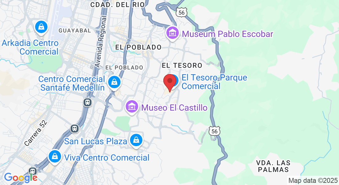 Centro Comercial El Tesoro, El Poblado, Medellín, El Poblado, Medellín, Antioquia, Colombia