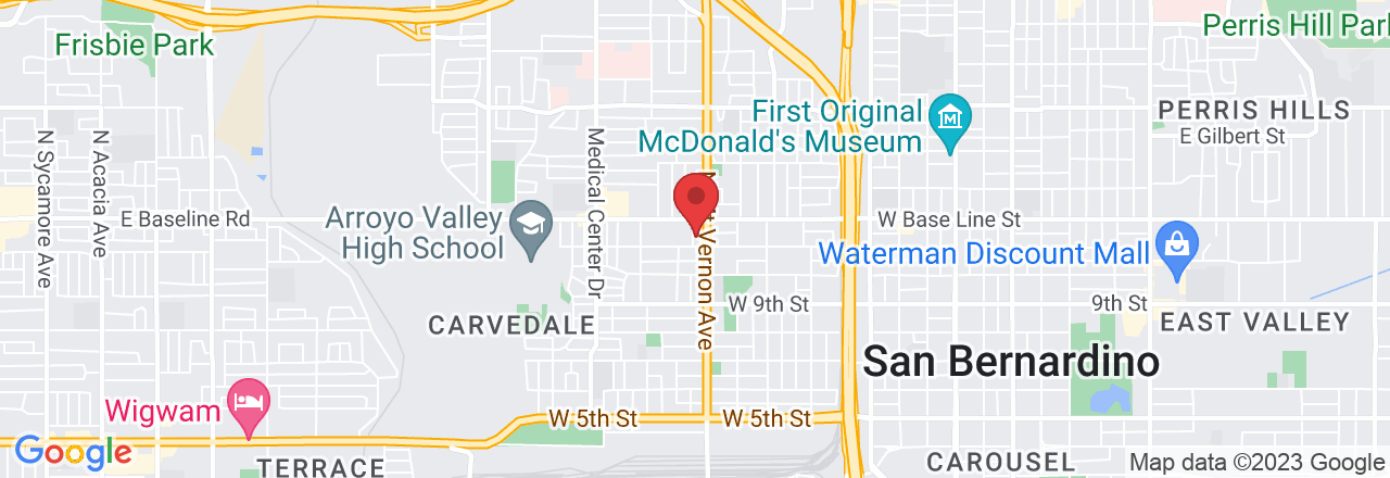 1136n N Mt Vernon Ave, San Bernardino, CA 92411, EE. UU.