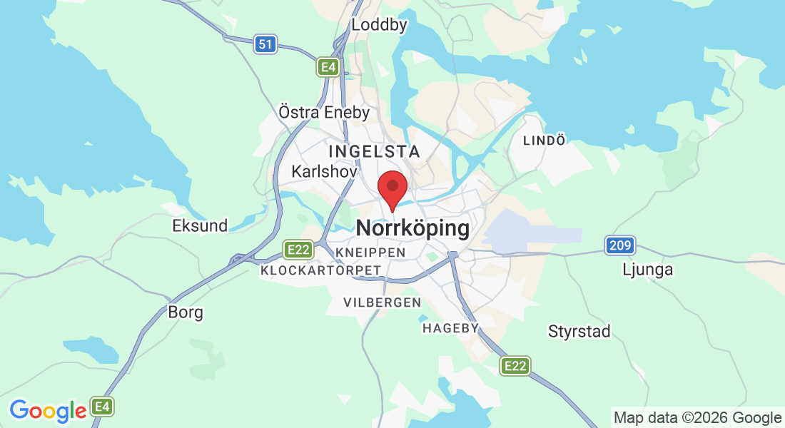 Bredgatan 2, 602 21 Norrköping, Sverige