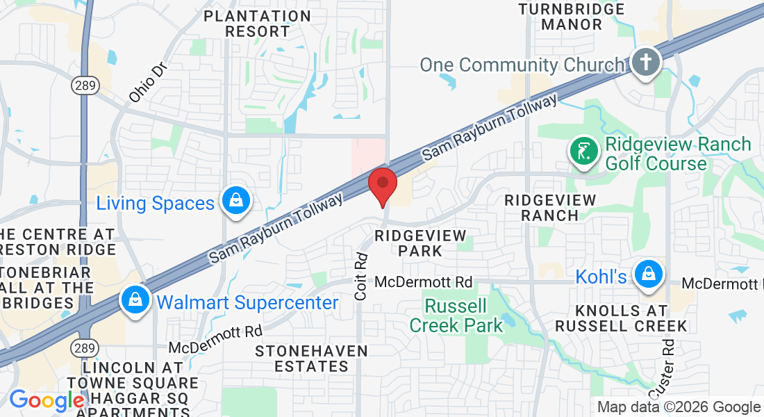 9613 Coit Rd ste 104, Plano, TX 75024, USA