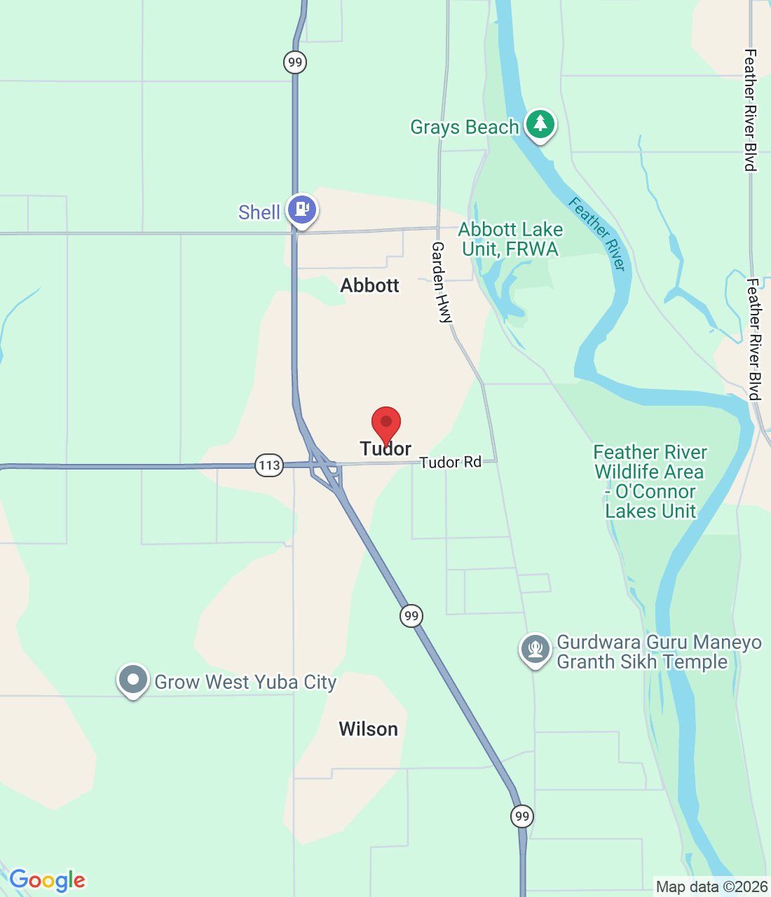 Tudor, CA 95991, USA