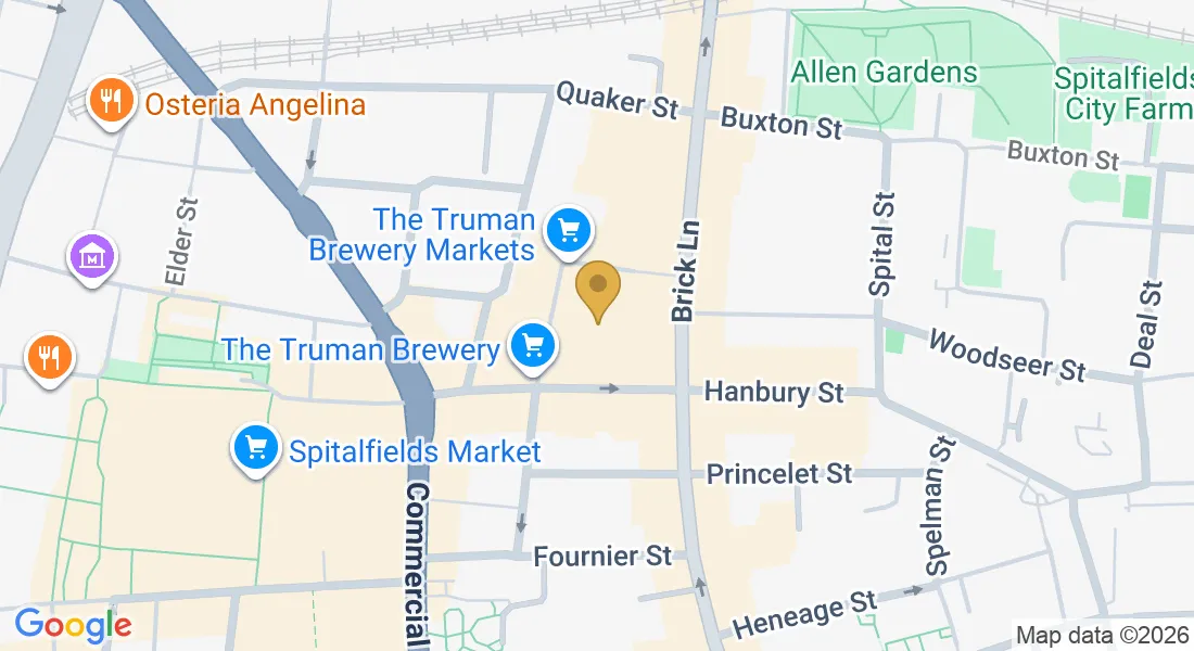 Upmarket, The Truman Brewery, 81 Brick Ln, London E1 6QR, UK