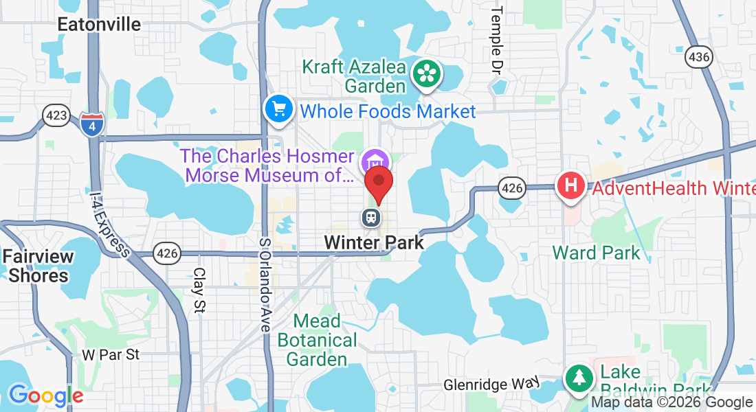 132 N Park Ave, Winter Park, FL 32789, USA