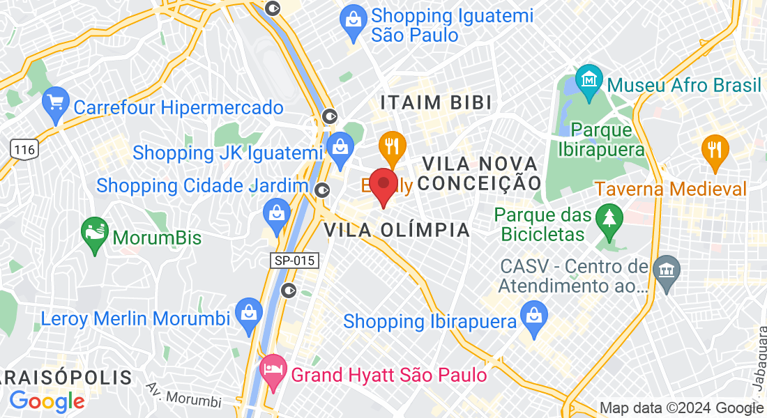 R. Olimpíadas, 205 - Vila Olímpia, São Paulo - SP, 04551-000, Brasil