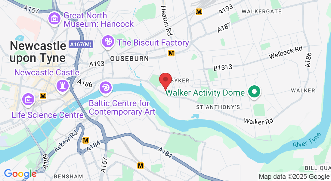 Walker Rd, Byker, Newcastle upon Tyne NE6 2HL, UK