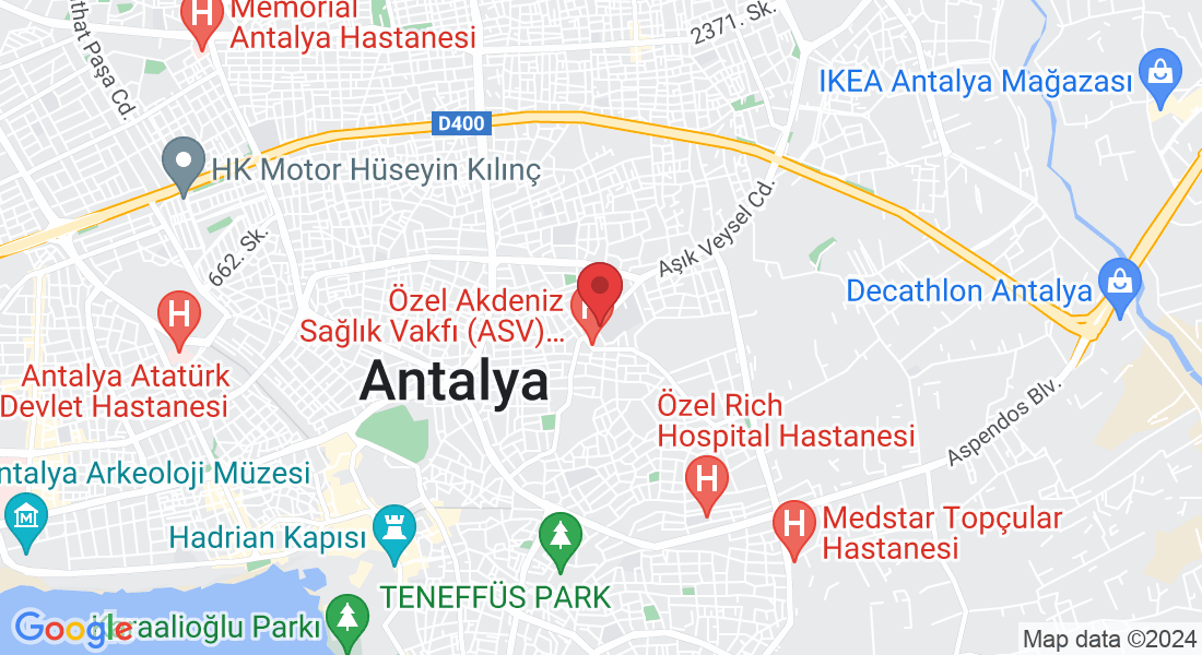 Yunus Emre Cd., 07300 Muratpaşa/Antalya, Türkiye