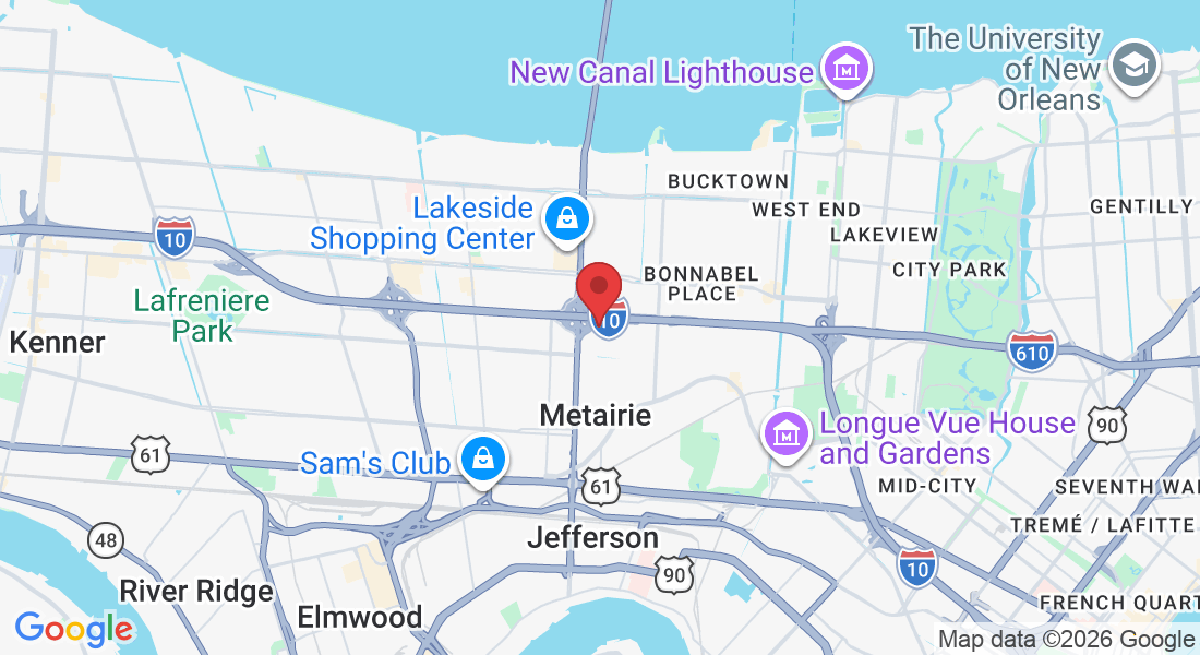 6th Floor Visitors Parking Garage, 1 Galleria Blvd Suite 1900, Metairie, LA 70001, USA