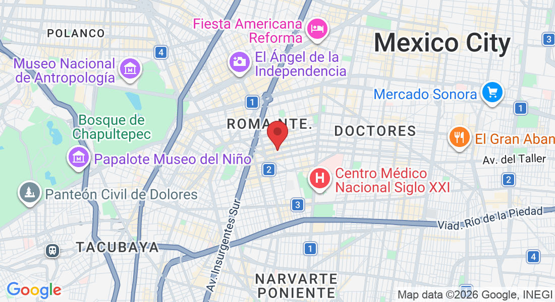 C. Querétaro 144, Roma Nte., Cuauhtémoc, 06700 Ciudad de México, CDMX, Mexico