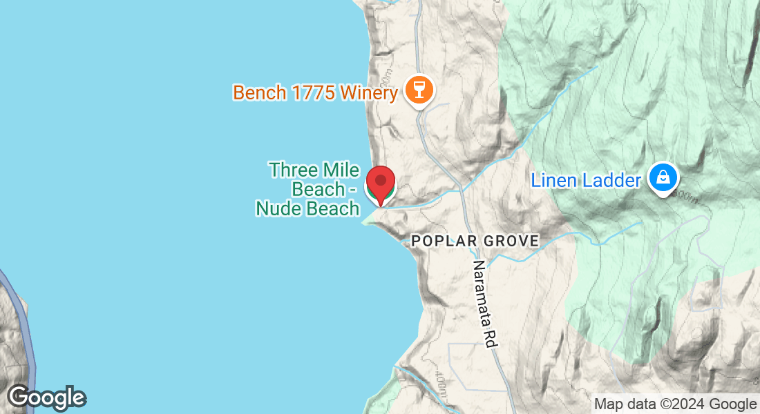 Three Mile Beach - Nude Beach, Three Mile Rd, Penticton, BC V2A 8T7, Canada