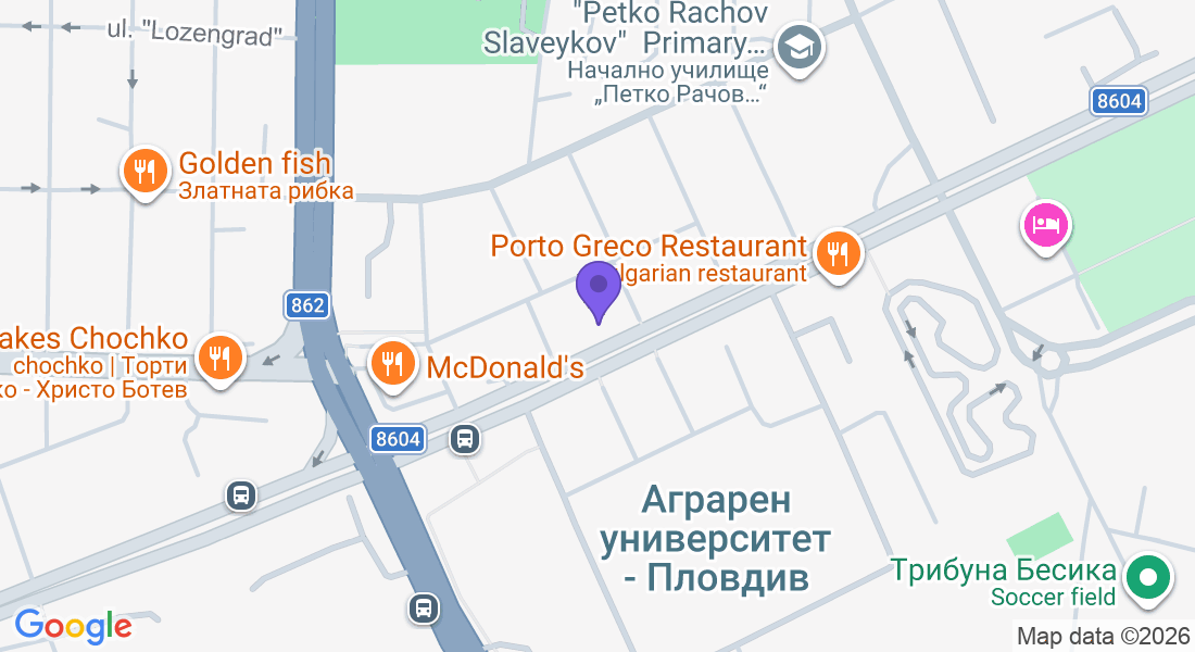 Kamenitsa 2Iztochen, bul. "Sankt Peterburg" 41, 4017 Plovdiv, Bulgaria