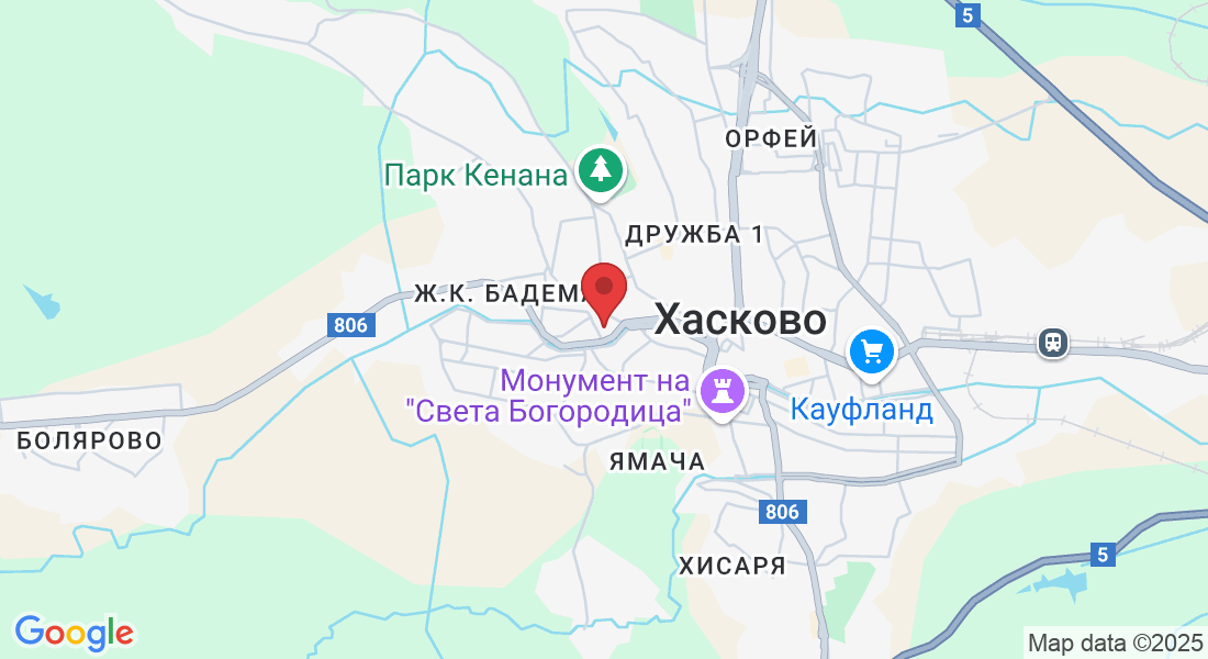 ж.к. Любен Каравелов, ул. „Банска“ 8, 6301 Хасково, България