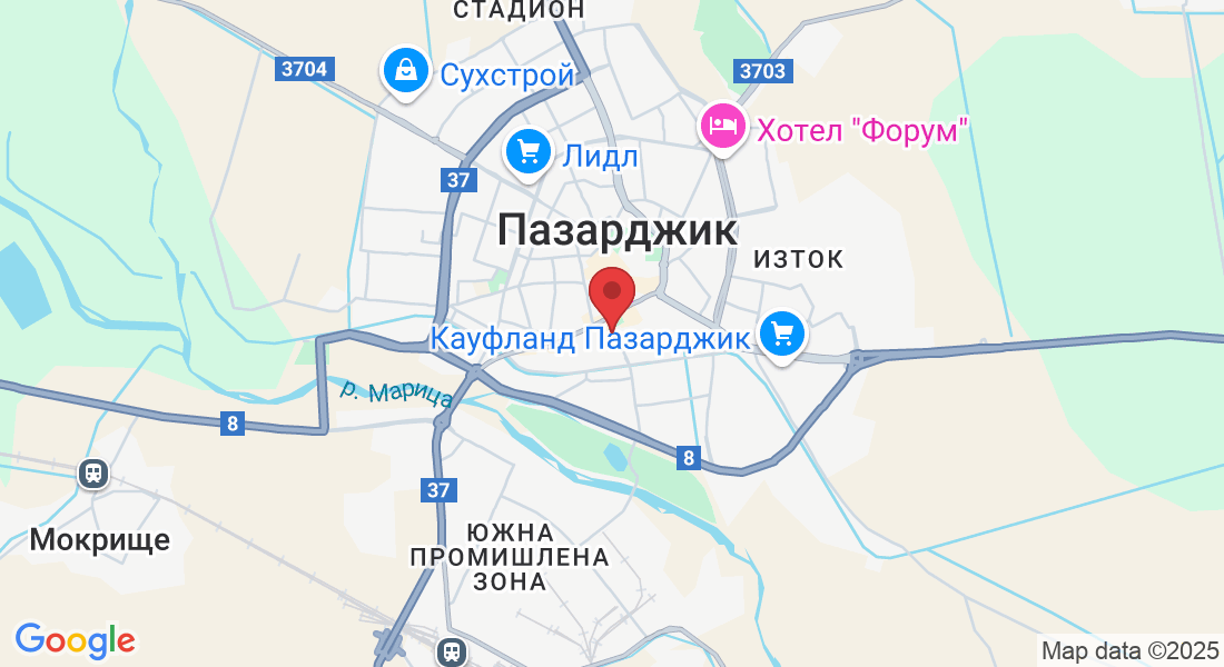 Пазарджик Център, ул. „Цар Иван Шишман“ 10, 4400 Пазарджик, България
