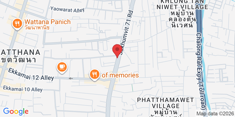 959 Pridi, Soi Pridi Banomyong 37, แขวงคลองตันเหนือ เขตวัฒนา กรุงเทพมหานคร 10110, Thailand