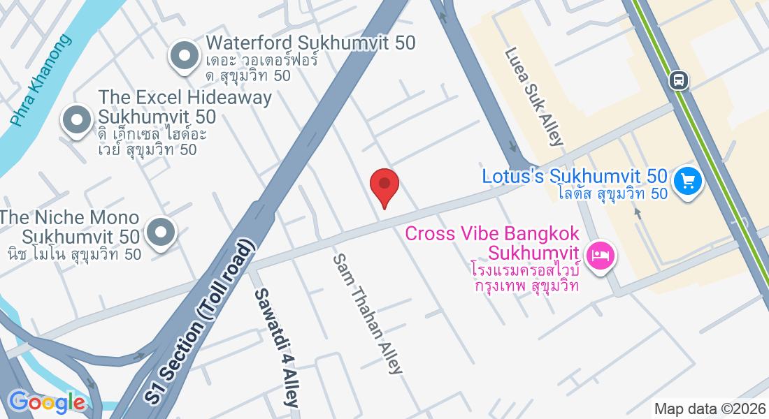 3, 734 Soi Sukhumvit 50, Khwaeng Phra Khanong, Khet Khlong Toei, Krung Thep Maha Nakhon 10260, Thailand